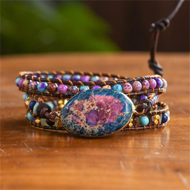 Vast Universe Jasper Wrap Bracelet-Your Soul Place